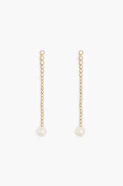 Øredobber - Odile Chandelier Earrings Gold