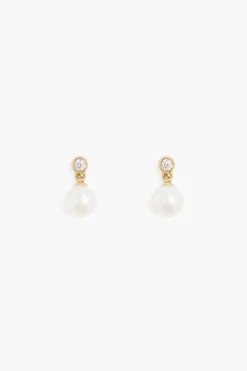 Øredobber - Odile Mini Earrings Gold