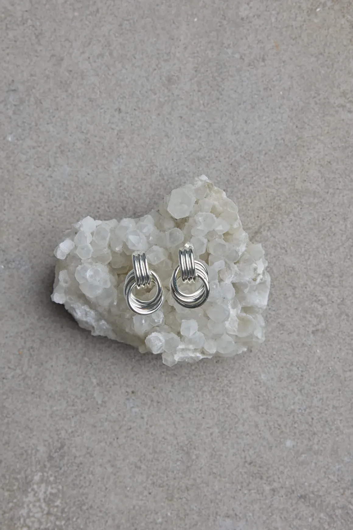 Øredobber - Triplet Silver