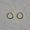 Øreringer - Brigitte Hoops Gold