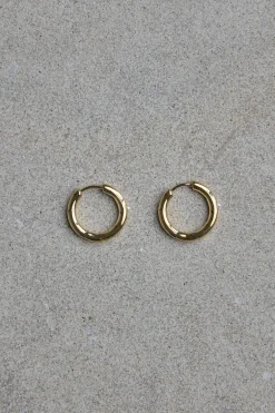 Øreringer - Brigitte Hoops Gold