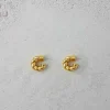 Øreringer - Pastry Hoops Small 15mm Gold