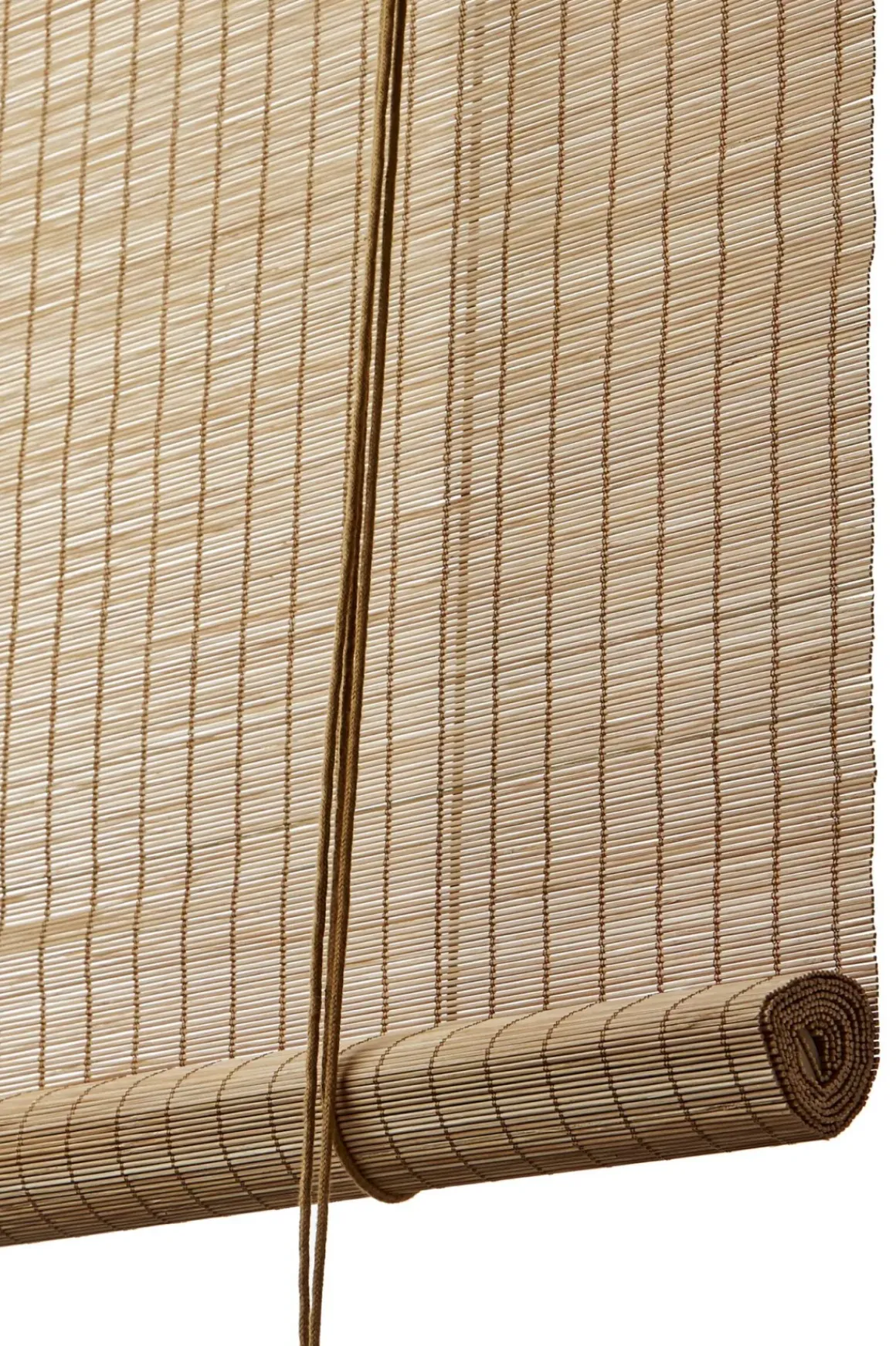 Rullegardin - Brun Fin Bambus