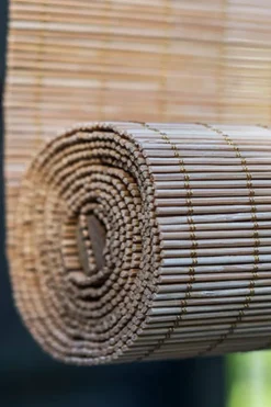 Rullegardin - Brun Fin Bambus