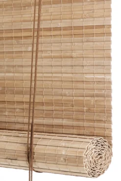 Rullegardin - Brun Heldekkende Bambus