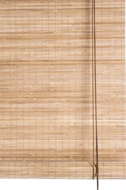 Rullegardin - Brun Heldekkende Bambus