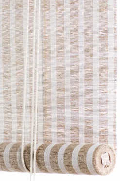 Rullegardin - Brun Stripet Natur Plante