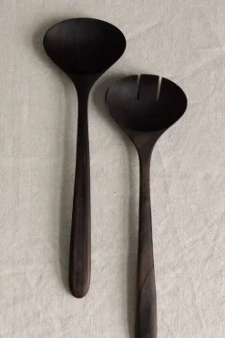 Salatbestikk - 30cm Oljet Rosewood