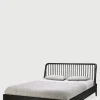 Seng - Spindle Bed 160x200cm Oak Black