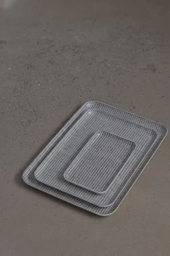 Serveringsbrett - L Jesse Linen Coated Tray