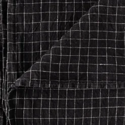 Serviett - 45x45 Black Checks
