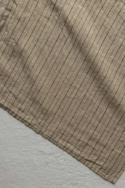 Serviett - 45x45cm Camel Stripe
