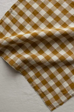 Serviett - 45x45cm Curcuma Medium Gingham