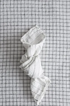 Serviett - 45x45cm Tennis Stripe