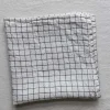 Serviett - 45x45Cm White/Black Checks
