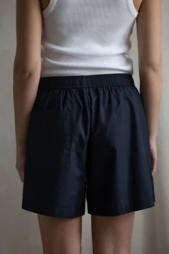 Shorts - Lulu Poplin II Black Navy