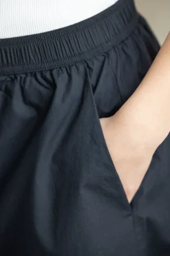 Shorts - Lulu Poplin II Black Navy