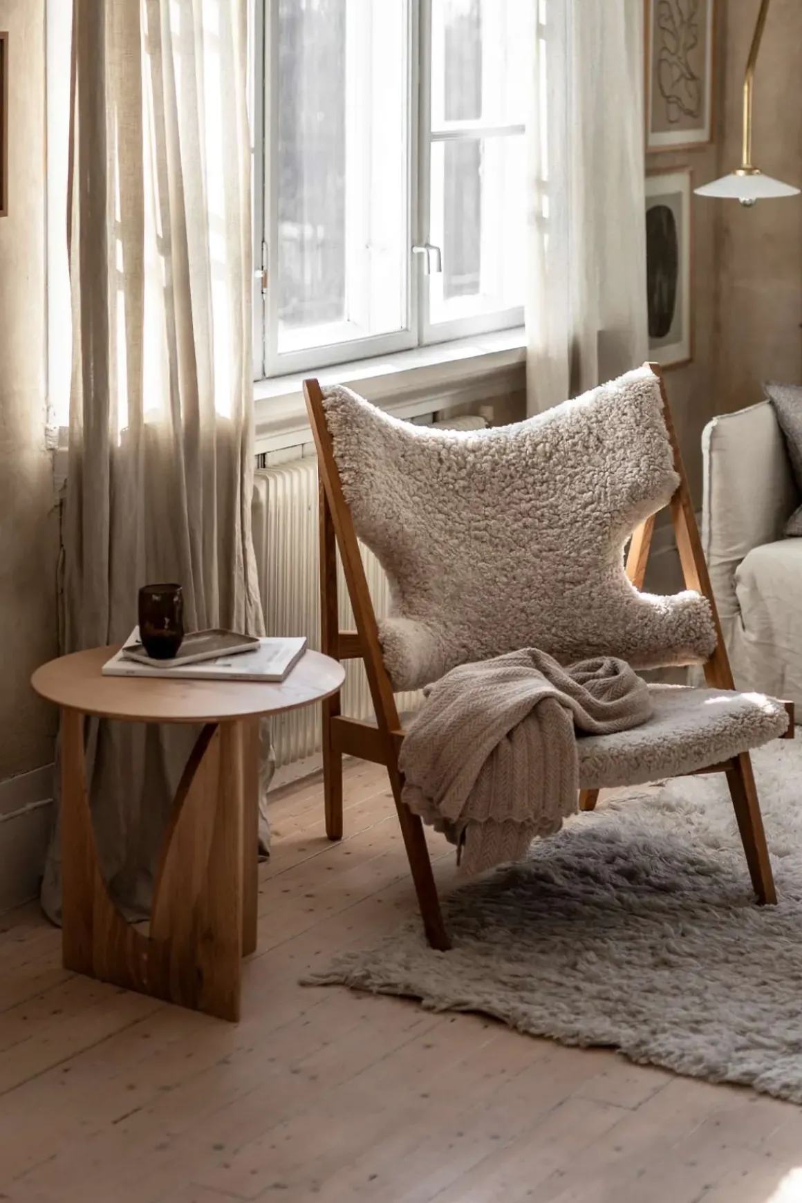 Sidebord - Geometric Oak