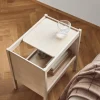 Sidebord - Journal Side Table Hvitoljet Eik