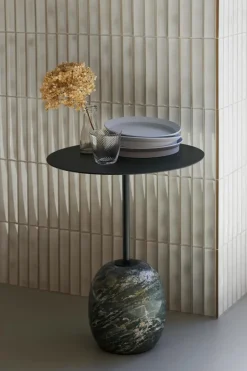 Sidebord - Lato LN8 Deep Green w/Verde Alpi Marble