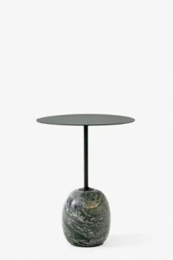 Sidebord - Lato LN8 Deep Green w/Verde Alpi Marble