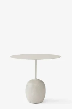Sidebord - Lato LN9 Ivory White u0026 Crema Diva Marble