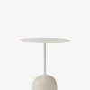 Sidebord - Lato LN8 Ivory White u0026 Crema Diva Marble