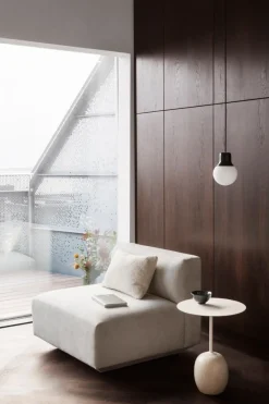 Sidebord - Lato LN8 Ivory White u0026 Crema Diva Marble