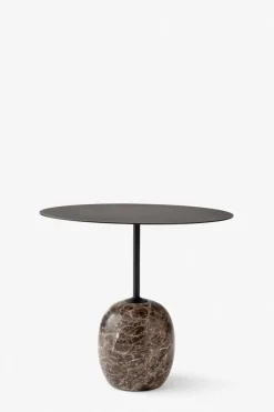 Sidebord - Lato LN9 Warm Black u0026 Emparador Marble