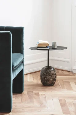 Sidebord - Lato LN9 Warm Black u0026 Emparador Marble