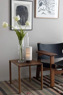 Sidebord - Piloti Modell 6705 46,5x39xh35 Røkt Eik