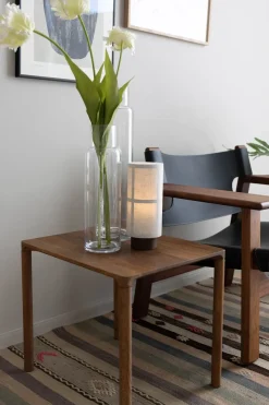 Sidebord - Piloti Modell 6705 46,5x39xh41cm  Røkt Eik/Olje