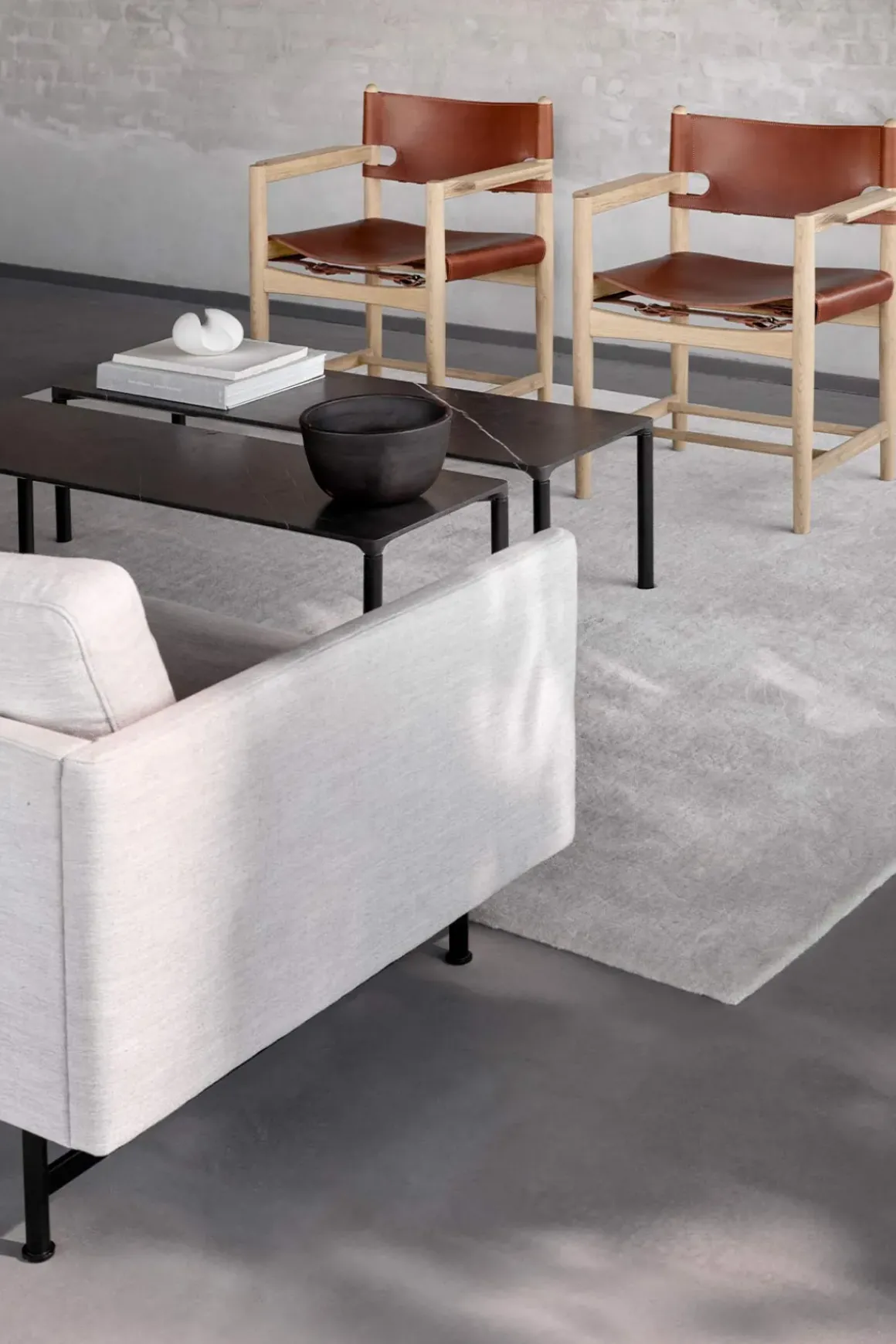 Sidebord - Piloti Steinbord Modell 6750 75x75xh35 Grey Kendzo