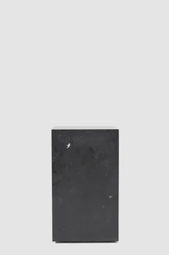 Sidebord - Plinth Tall 30x30xh51cm Black Marble