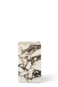 Sidebord - Plinth Tall 30x30xh51 Rose Marble