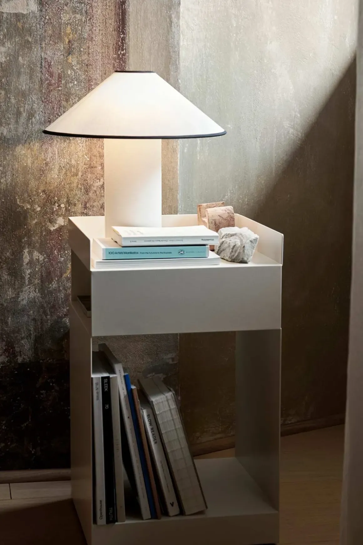 Sidebord - Rotate SC73 Trolley Ivory