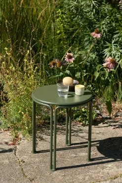Sidebord - Thorvald Side Table, dia40 SC102 Bronze Green