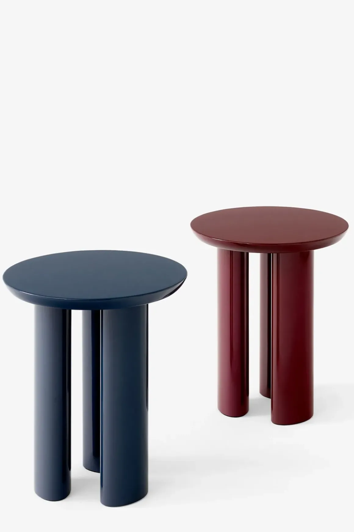 Sidebord - Tung JA3 Burgundy Red