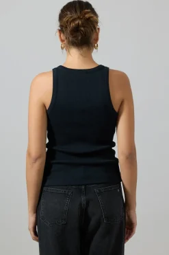 Singlet - Scoop NK Tank Black