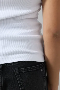 Singlet - Scoop NK Tank White