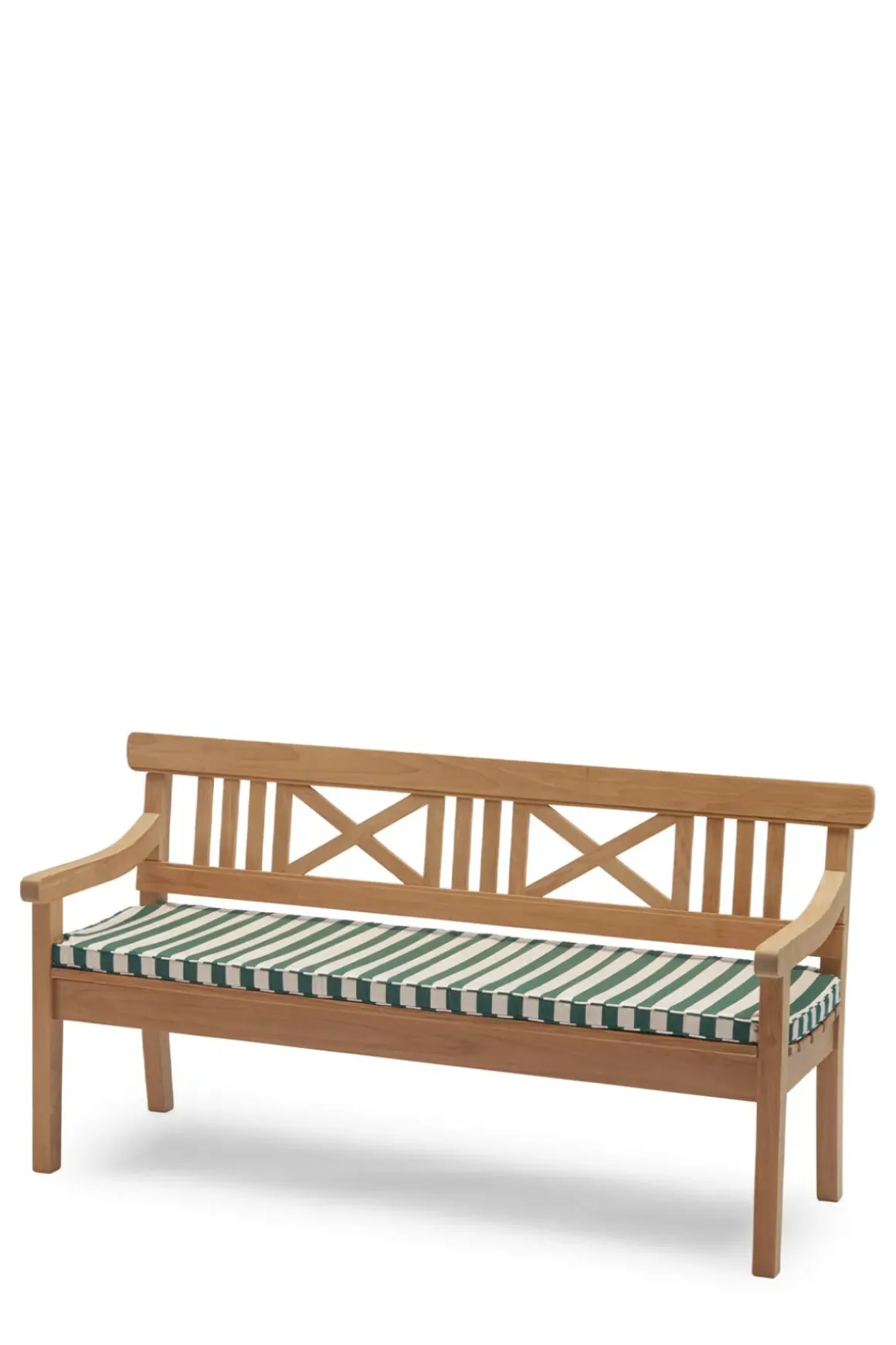 Sittepute - Til Drachmann Benk 165 Light Apricot/Dark Green