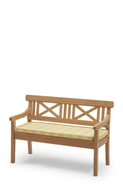 Sittepute - Til Drachmann Benk 120 Lemon/Sand