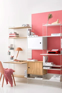 Skap - Hengslet Dør 58x30x42 Hvit