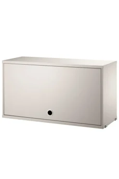 Skap - Vippedør 78x30x42 Beige