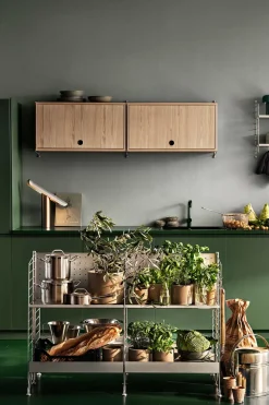 Skap - Vippedør 78x30x42 Beige