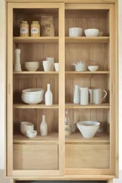 Skap - Wave Vitrineskap 110x46xh183cm