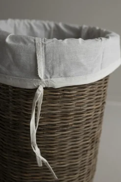 Skittentøyskurv - m/Lokk Dia39 x H59cm