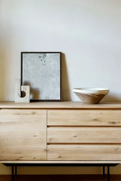 Skjenk - Shadow S 134x45xH80cm Eik