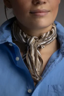 Skjerf - Classic Scarf Moss/White/Black