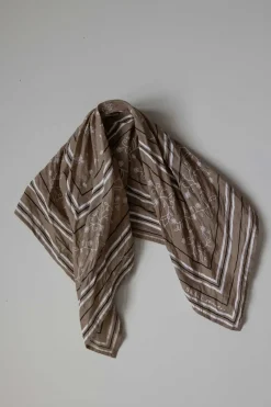 Skjerf - Classic Scarf Moss/White/Black